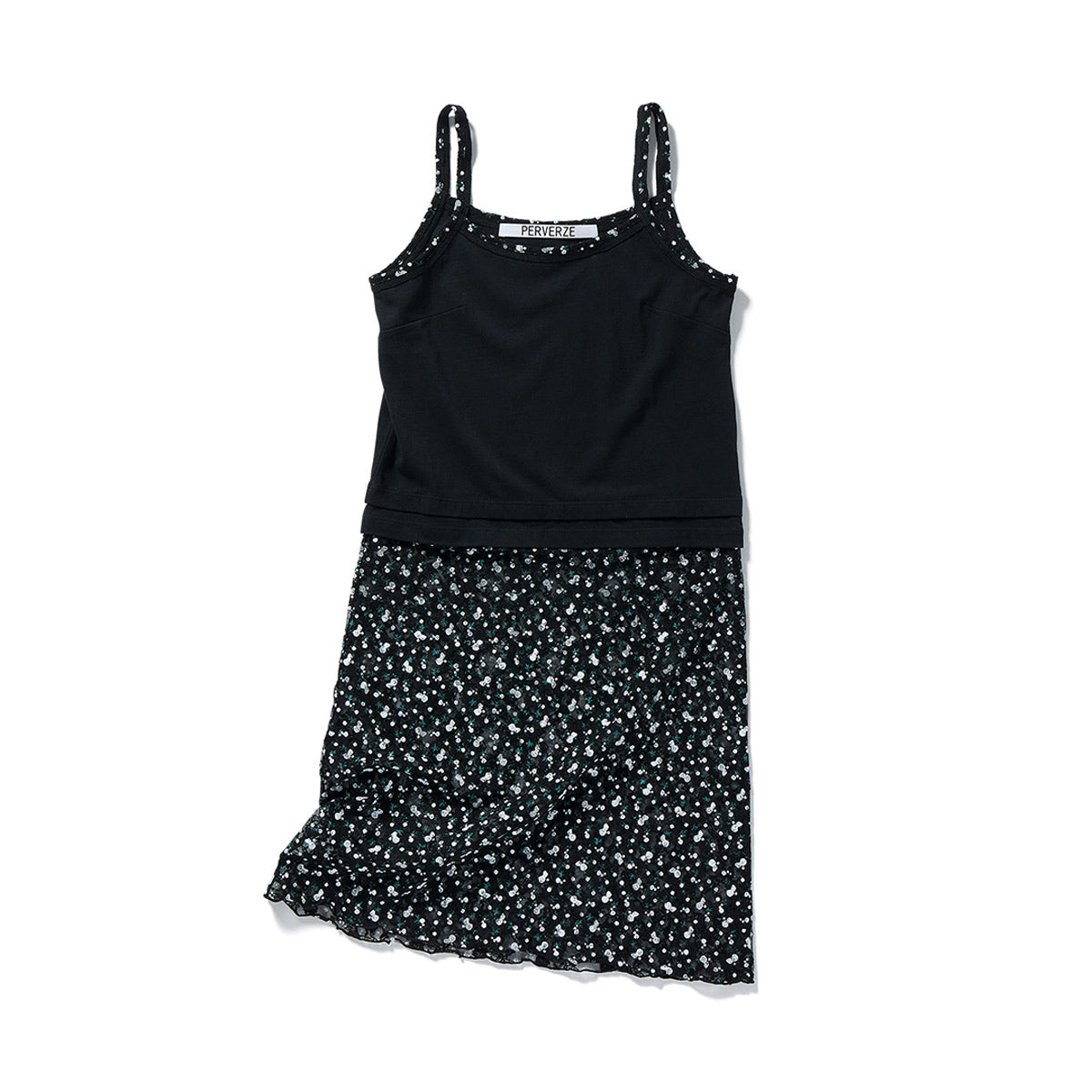 ワンピース PERVERZE Combined Strap Dress Combined Strap Dress / Black – PERVERZE
