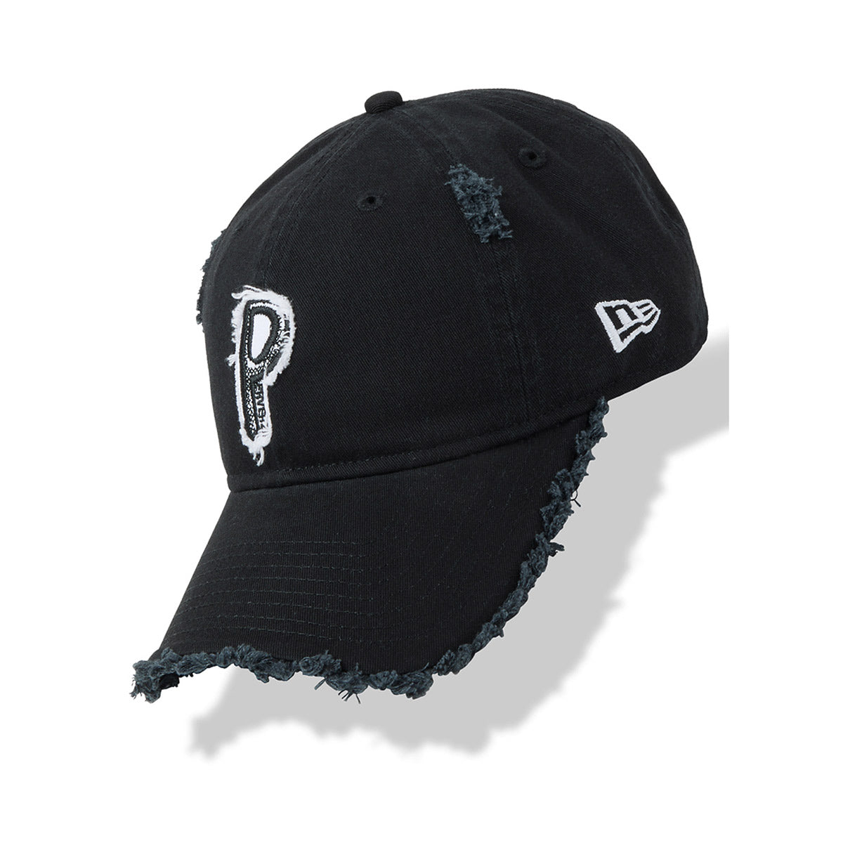 【完売品】NEW ERA PERVERZE Scrap Initial Cap NEW ERA PERVERZE Initial Cap / Black