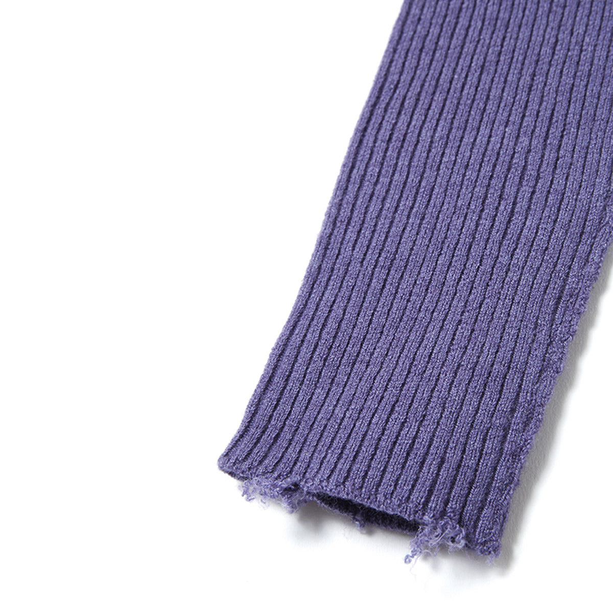 Fit Rib V Neck Knit / Lavender