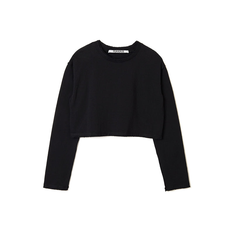 Regular Long Tee #2 / Black
