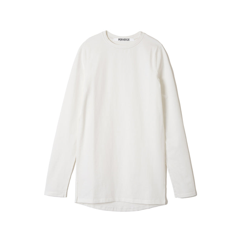 Regular Long Tee #3 / White