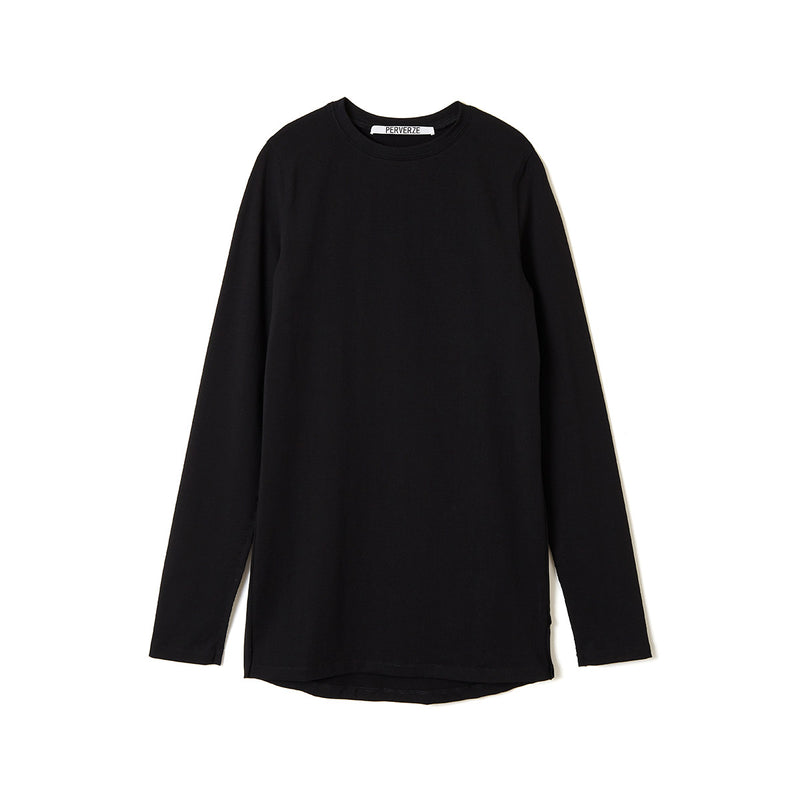 Regular Long Tee #3 / Black