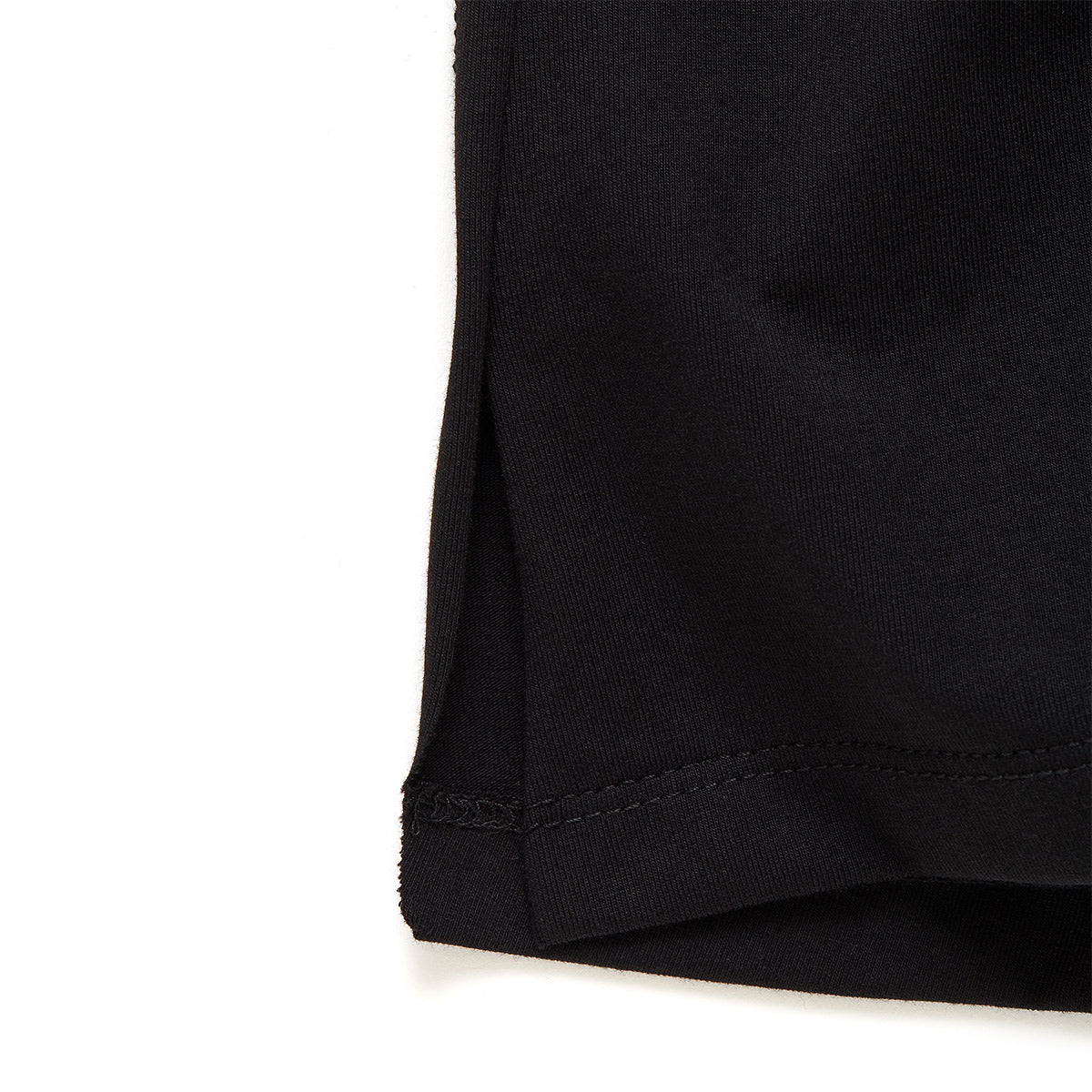 Regular Long Tee #4 / Black