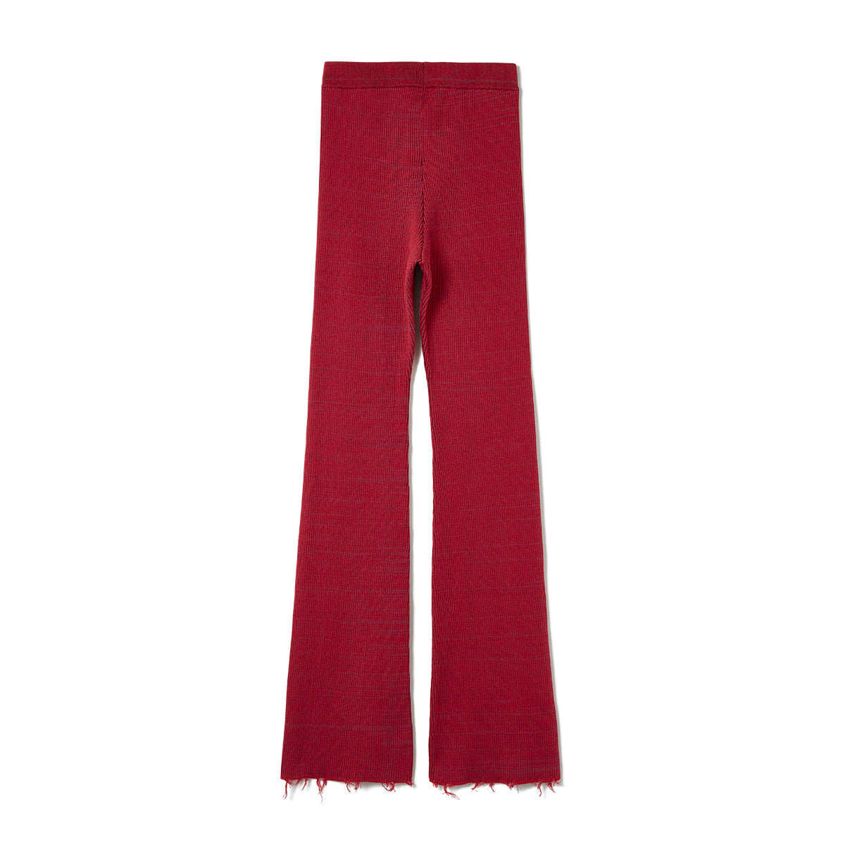 Cotton Rib Line Pants / Pink