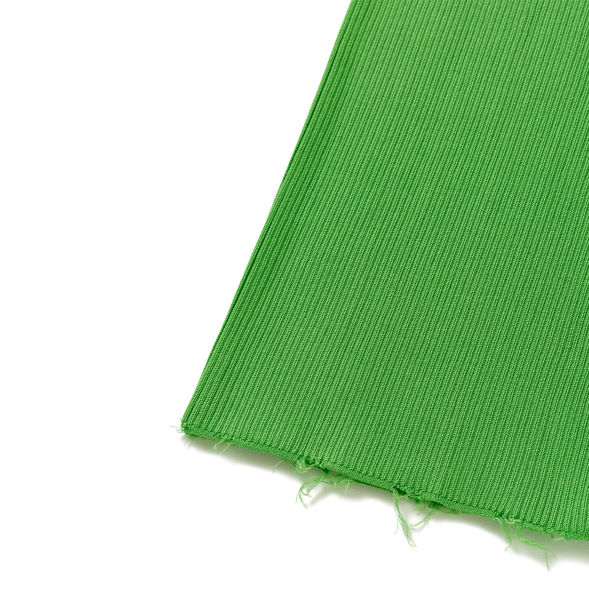 Cotton Rib Line Pants / Green