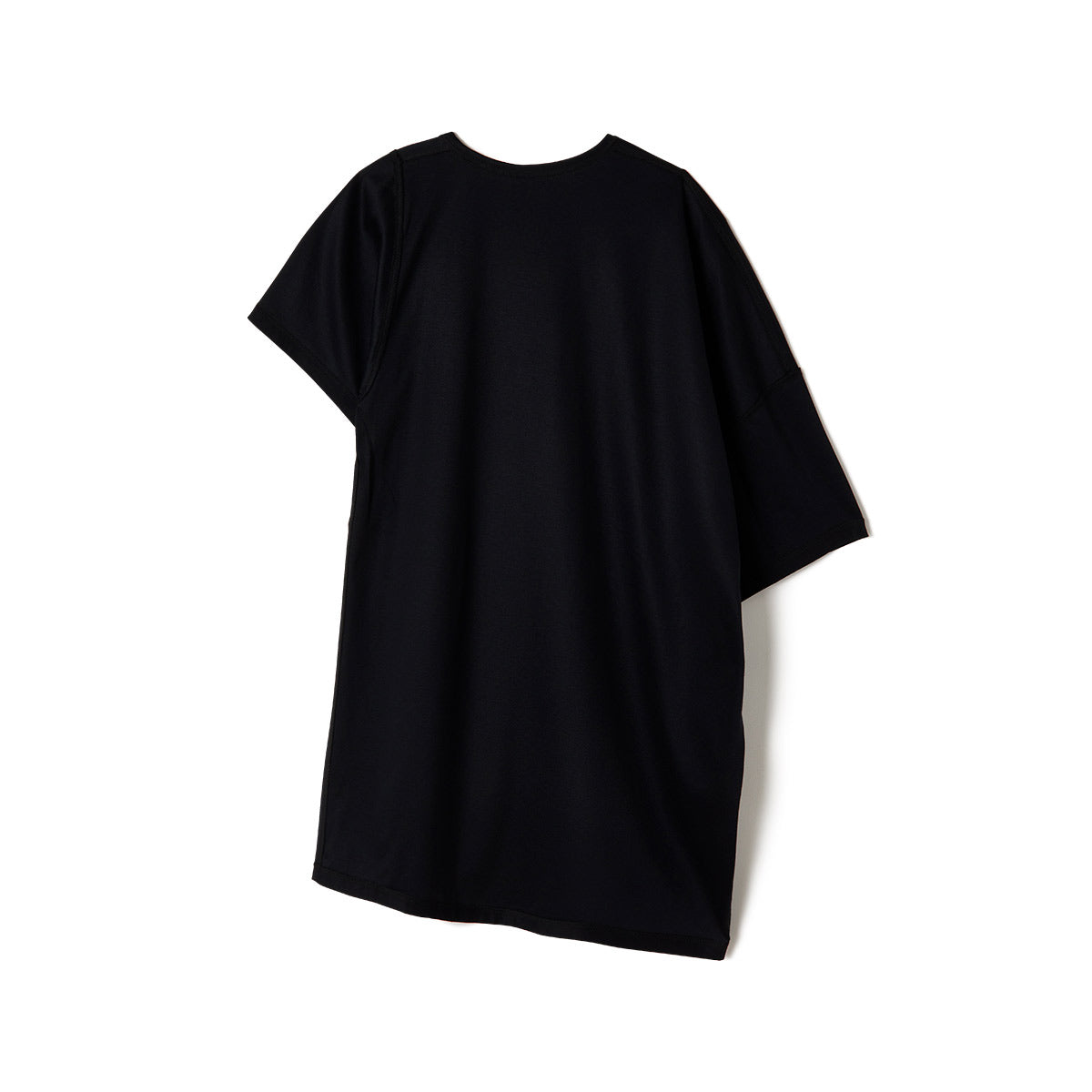Slip Neck Over Tee / Black