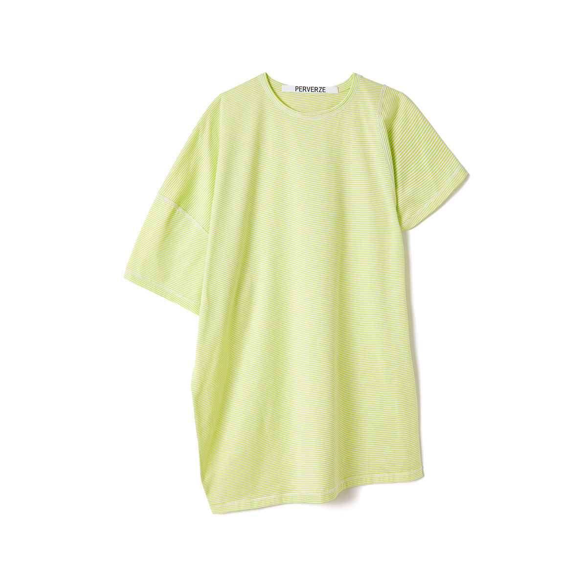 Slip Neck Over Tee / Lime