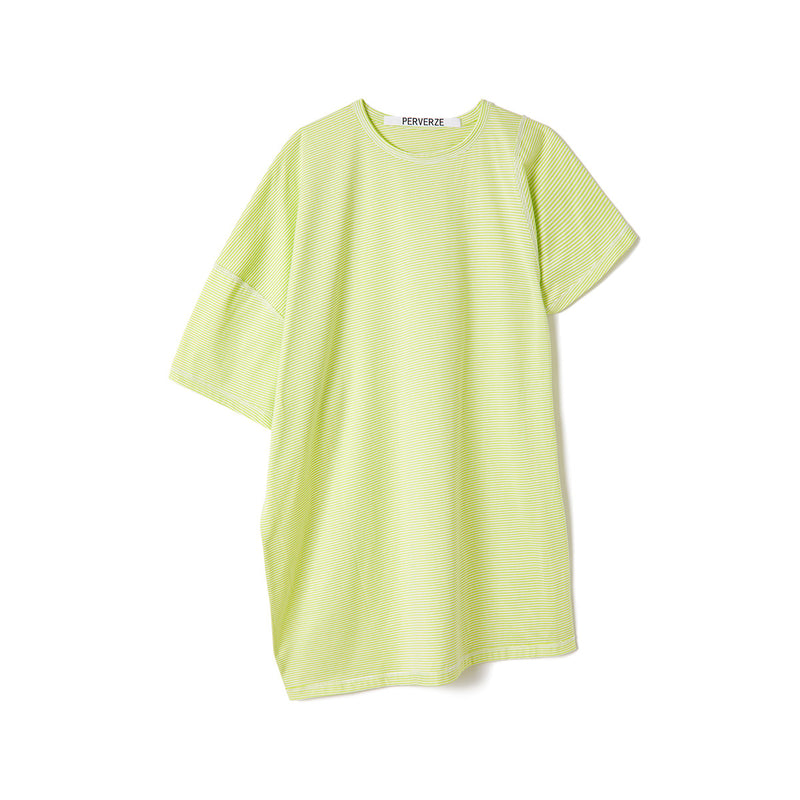 Slip Neck Over Tee / Lime