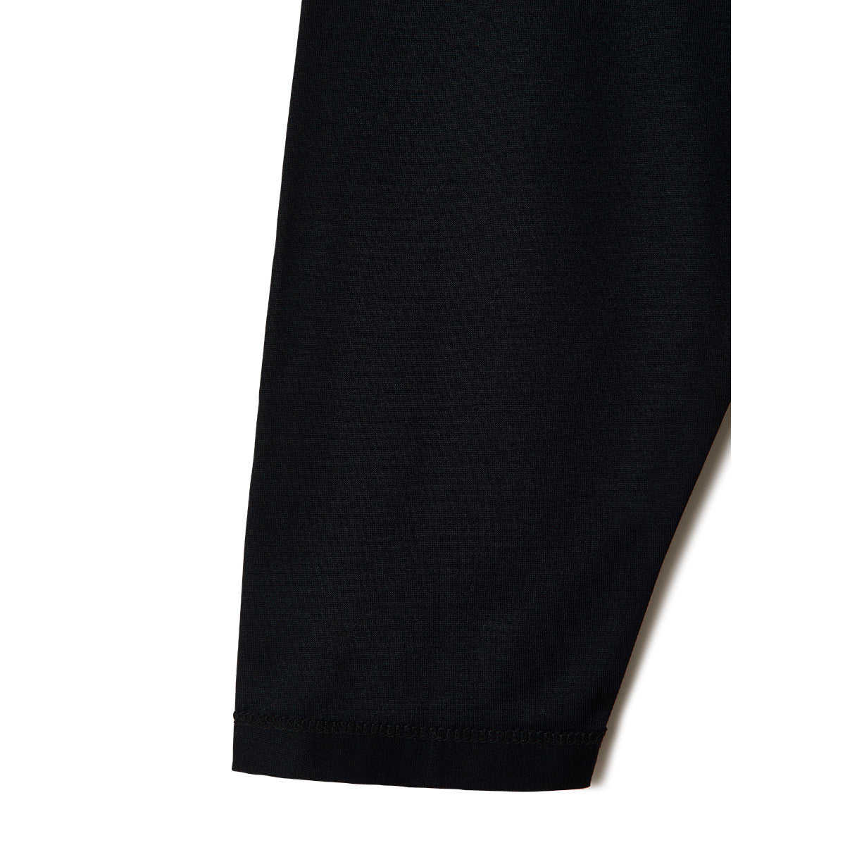 Slip Neck Long Tee / Black