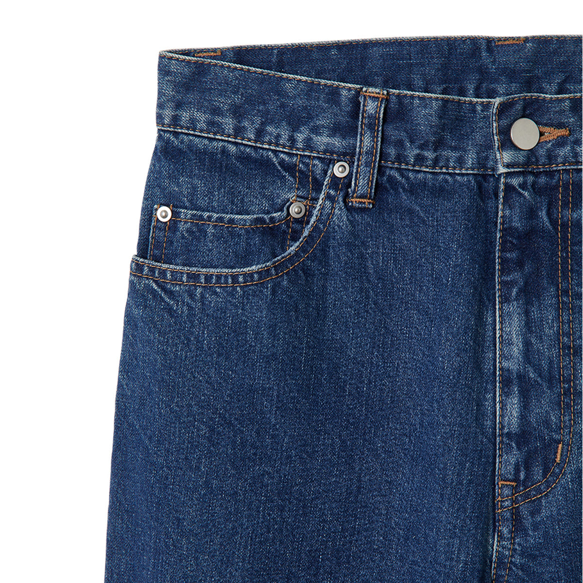 Nano Mist Denim -Loose Straight / Indigo