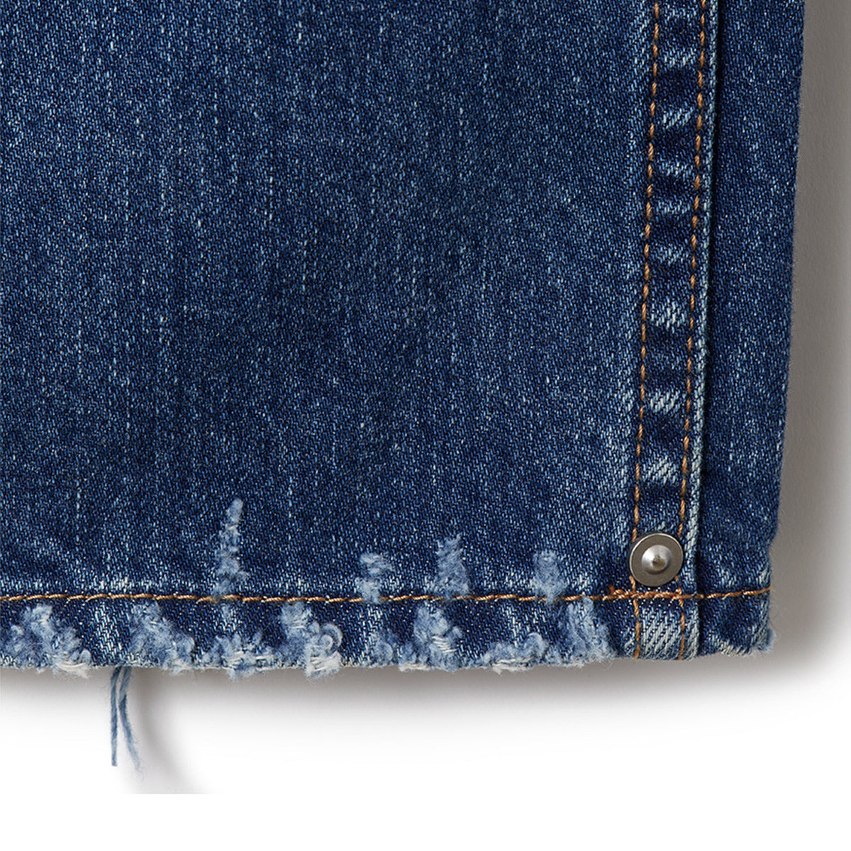 Nano Mist Denim -Loose Straight / Indigo