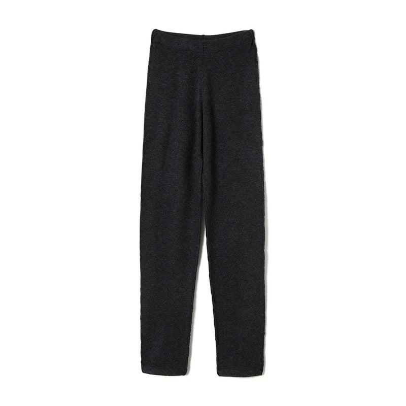Stitching Lounge Knit Pants / Gray