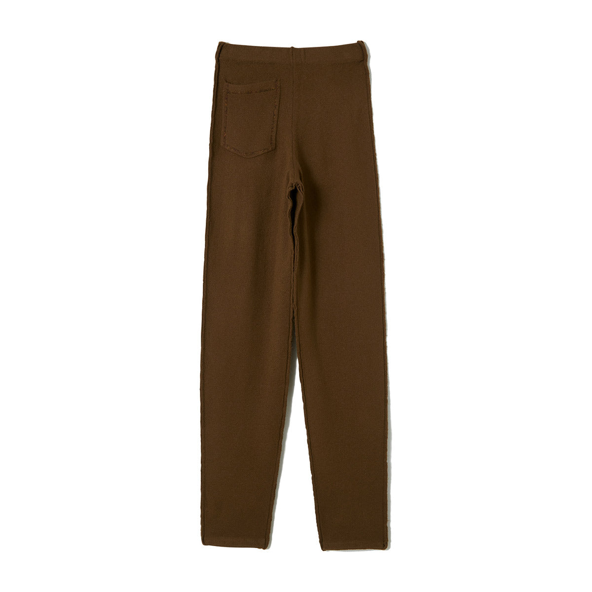 Stitching Lounge Knit Pants / Camel