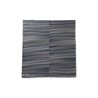 Square Pattern Scarf / Blue