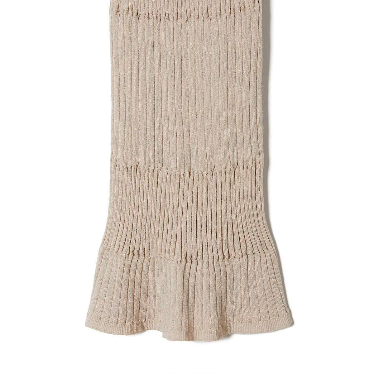 Combination Tee-dress / Beige