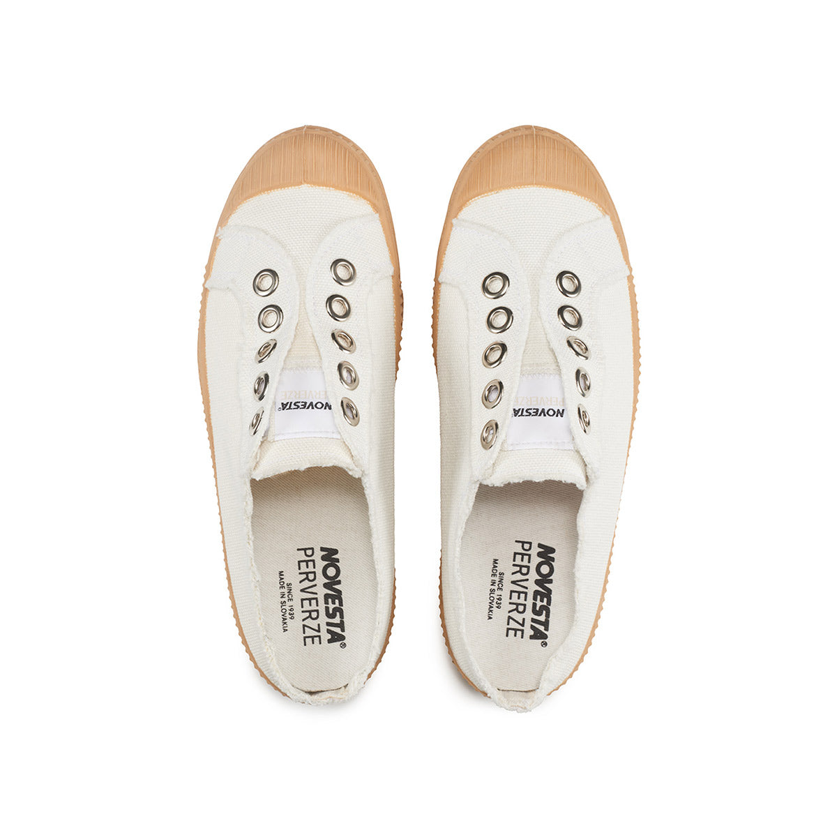 NOVESTA PERVERZE STAR MASTER SLIP-ON / White