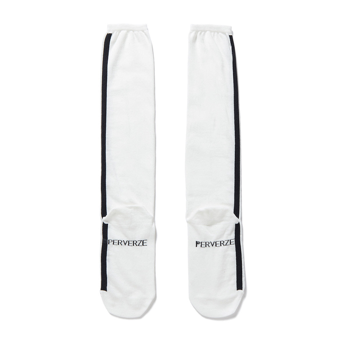 Double Line Sox / White