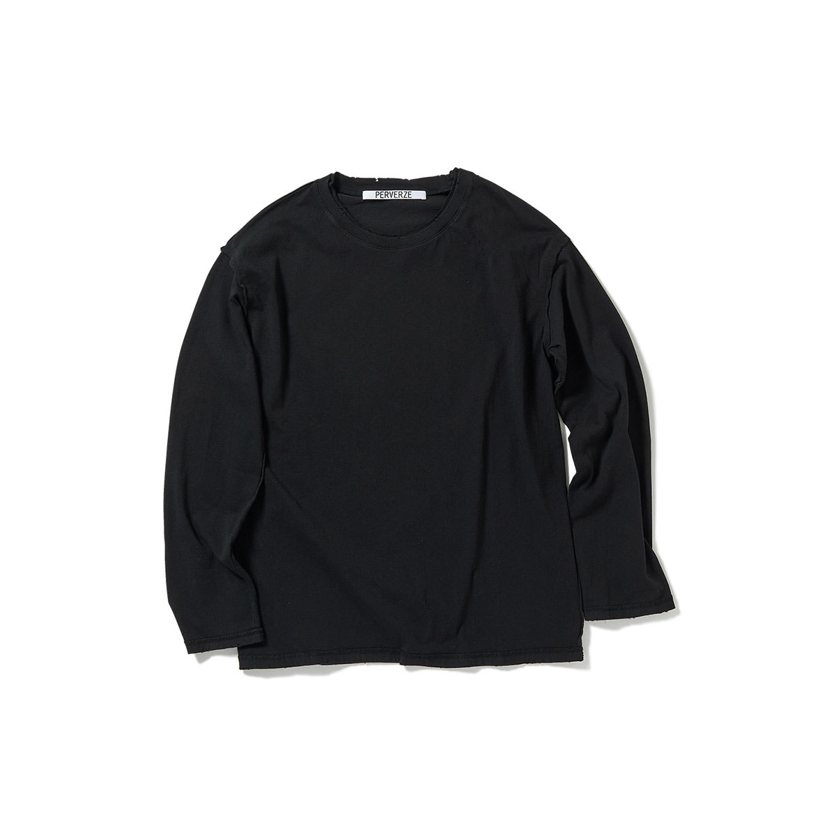 Regular Long Tee #5 / Black