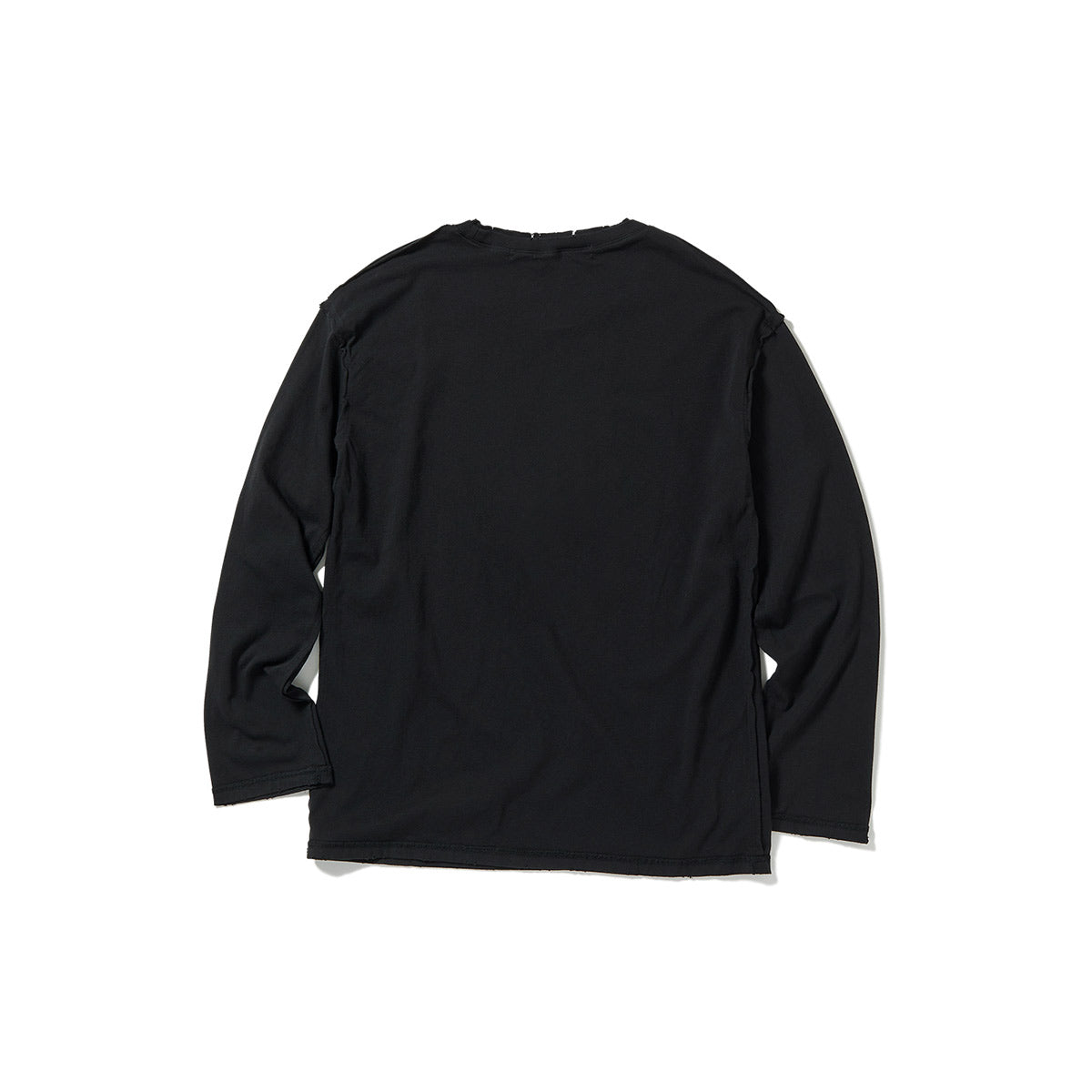 Regular Long Tee #5 / Black