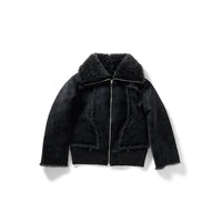Bulky Neck Blouson / Black