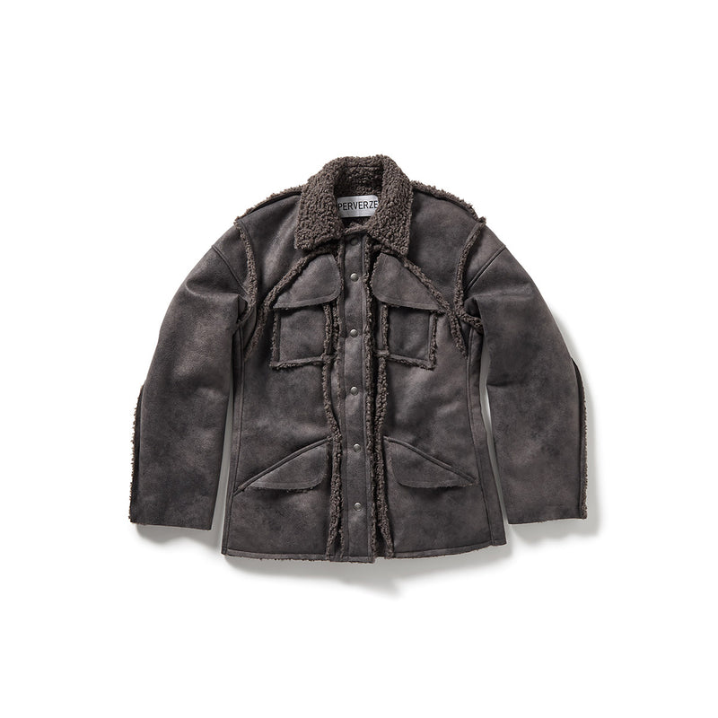 Cut Line Jacket / Gray