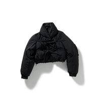 String Multiple Mini Down Jacket / Black