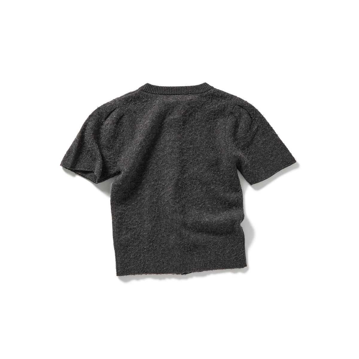 Napping Lambs Wool Cardigan / Gray