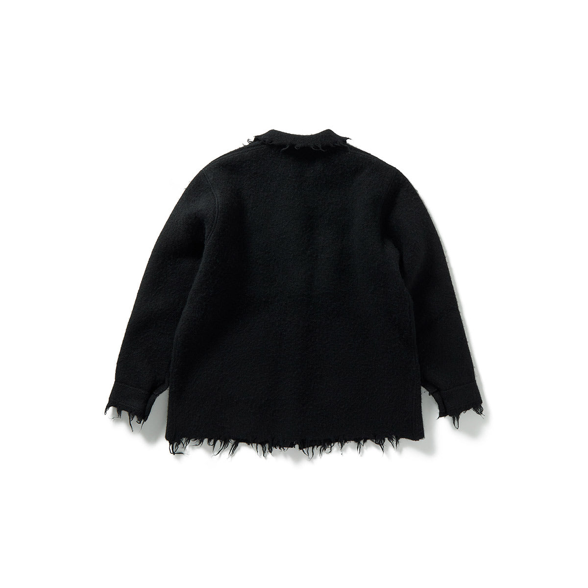 Crash Knit Coat / Black