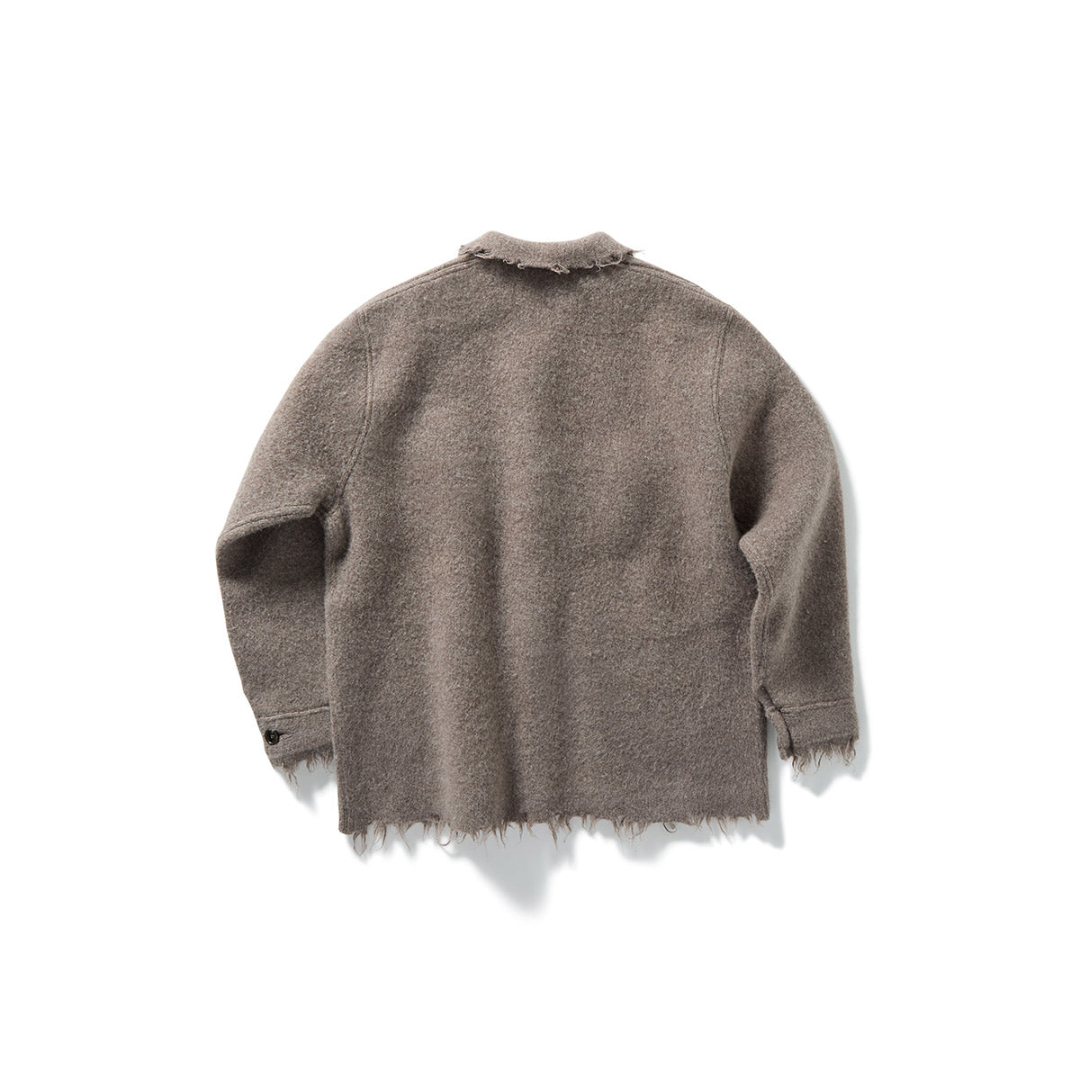 Crash Knit Coat / Beige