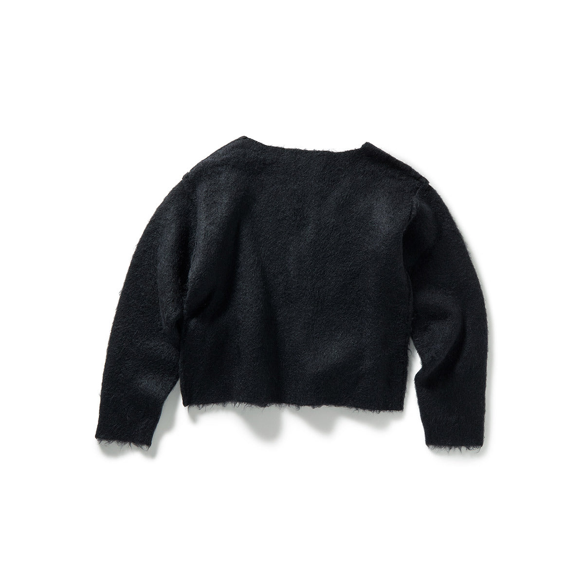 Wide Slit Cardigan / Black – PERVERZE
