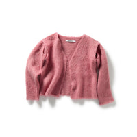 Wide Slit Cardigan / Pink
