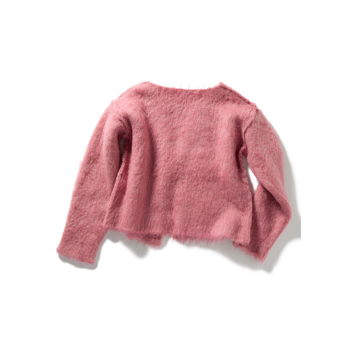 Wide Slit Cardigan / Pink