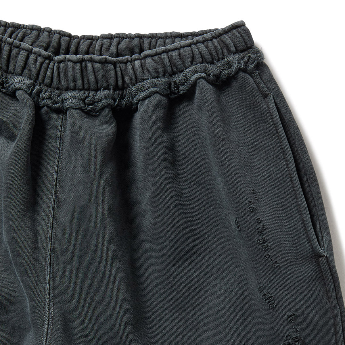 DISTRESS Regular Sweatpants / Gray