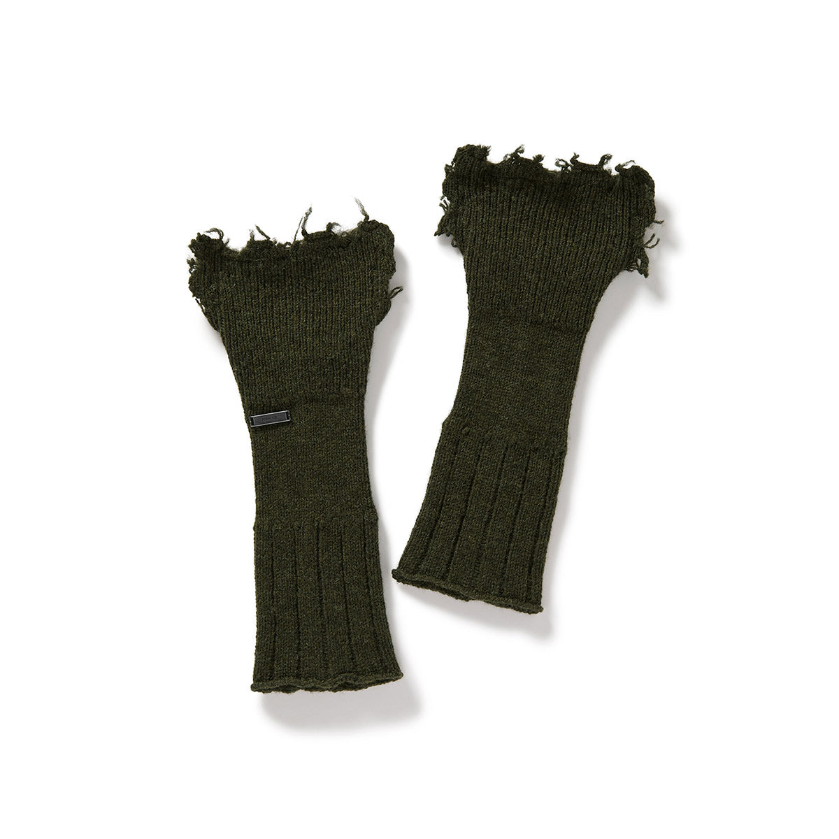 Lambs-wool Layered Gloves / Khaki