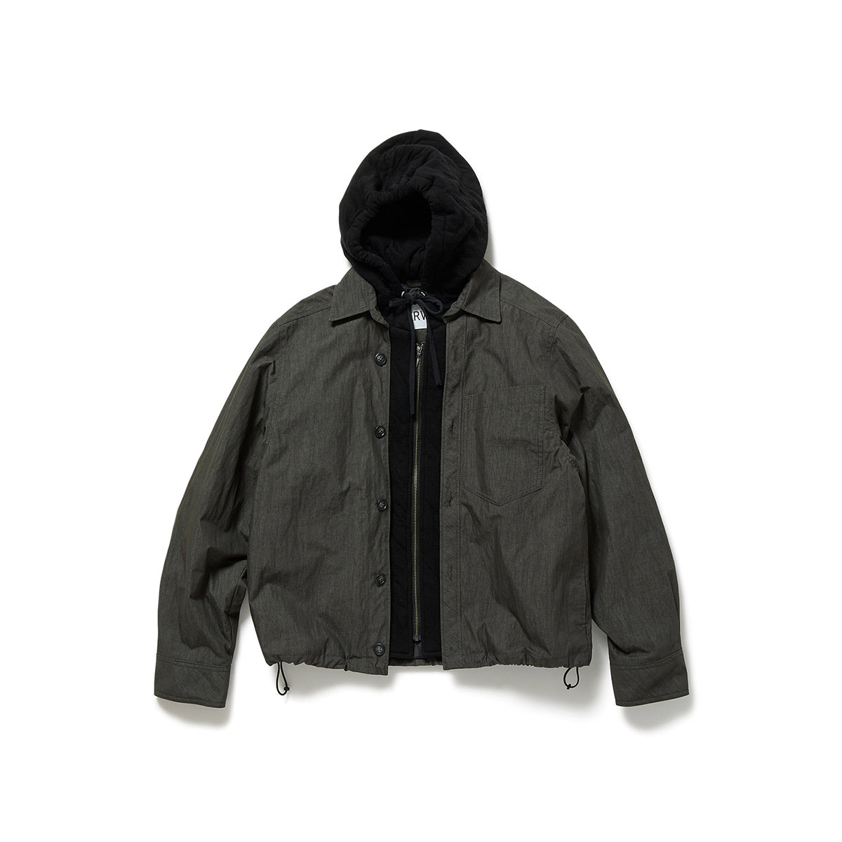 Double Puffer Shirt / Gray