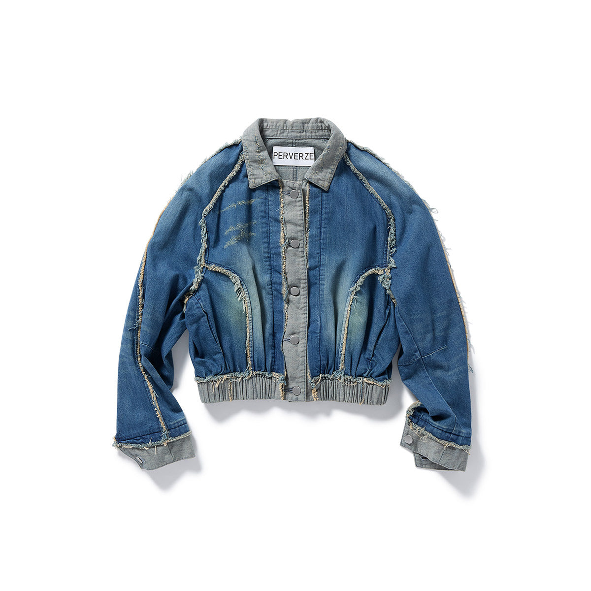 Double Denim Blouson / Blue