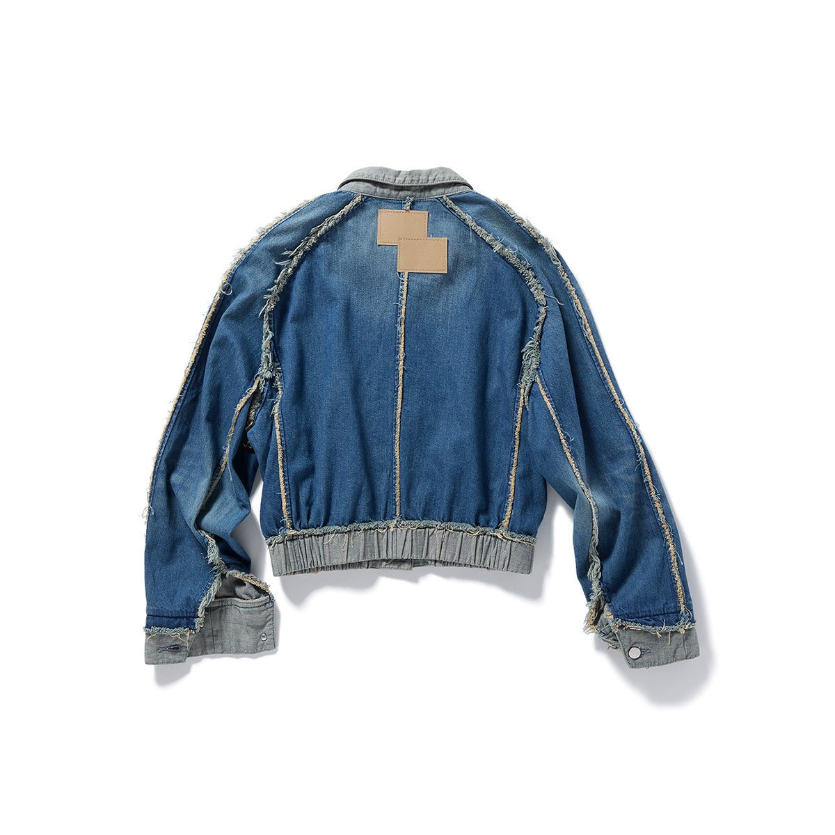 Double Denim Blouson / Blue – PERVERZE