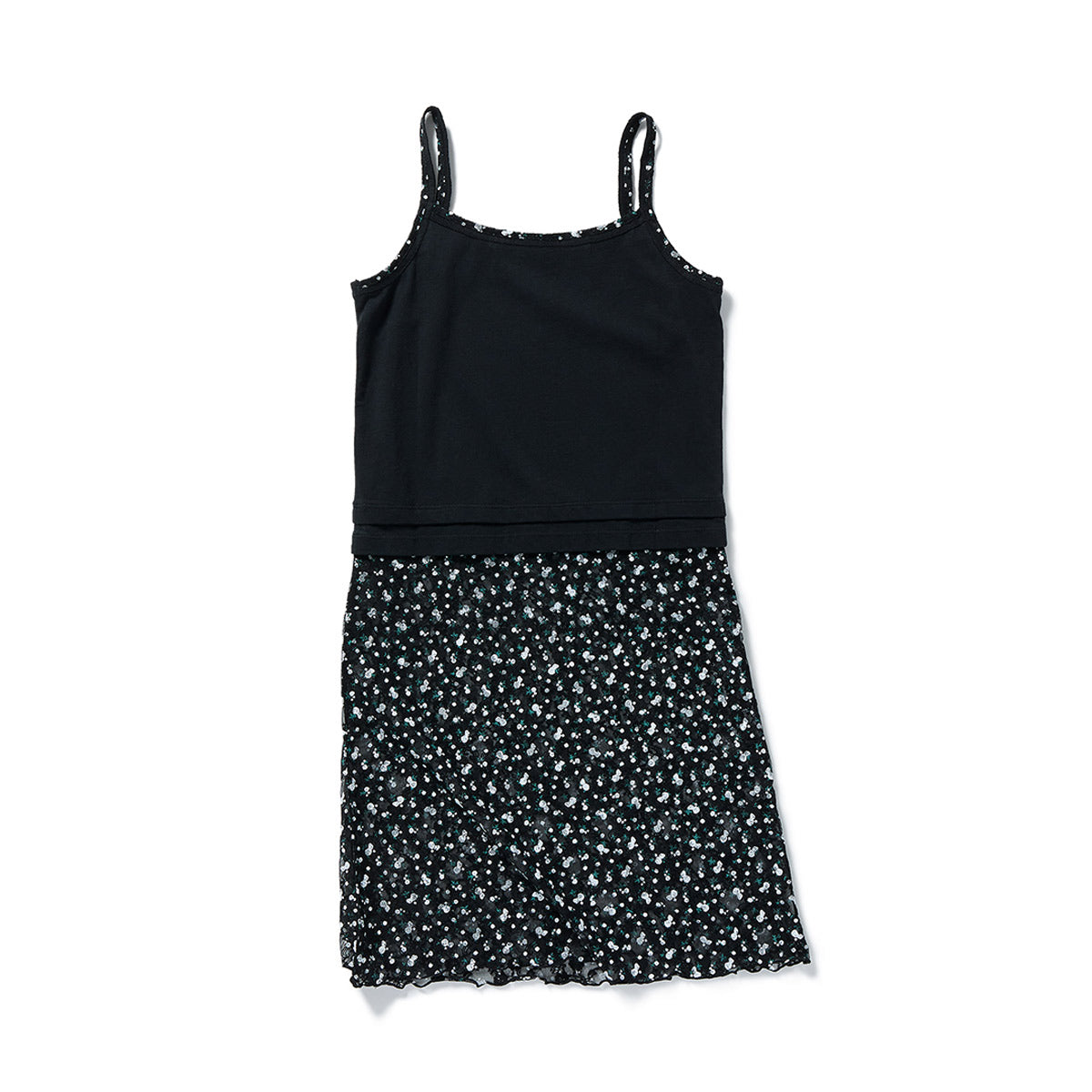 Combined Strap Dress / Black – PERVERZE
