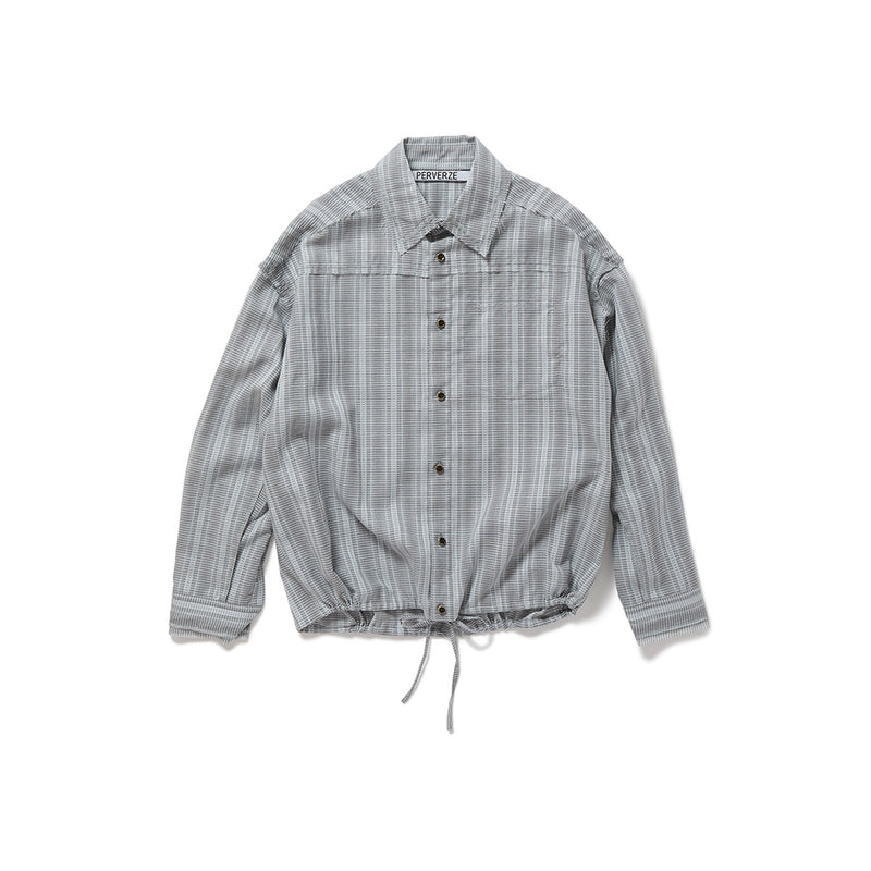 Vintage Fabric Shirt / Gray