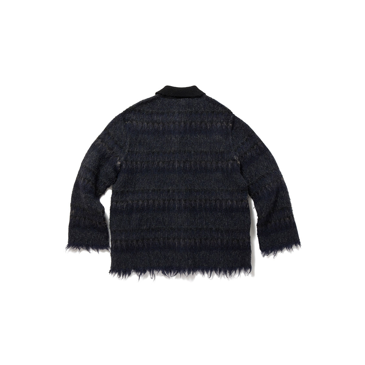 Felted Blanket Coat / Navy – PERVERZE