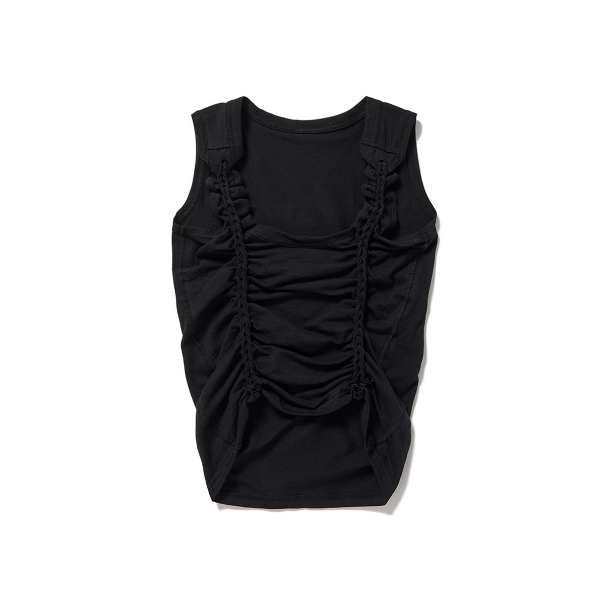 Braid Tank-top / Black