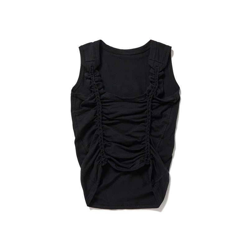 Braid Tank-top / Black