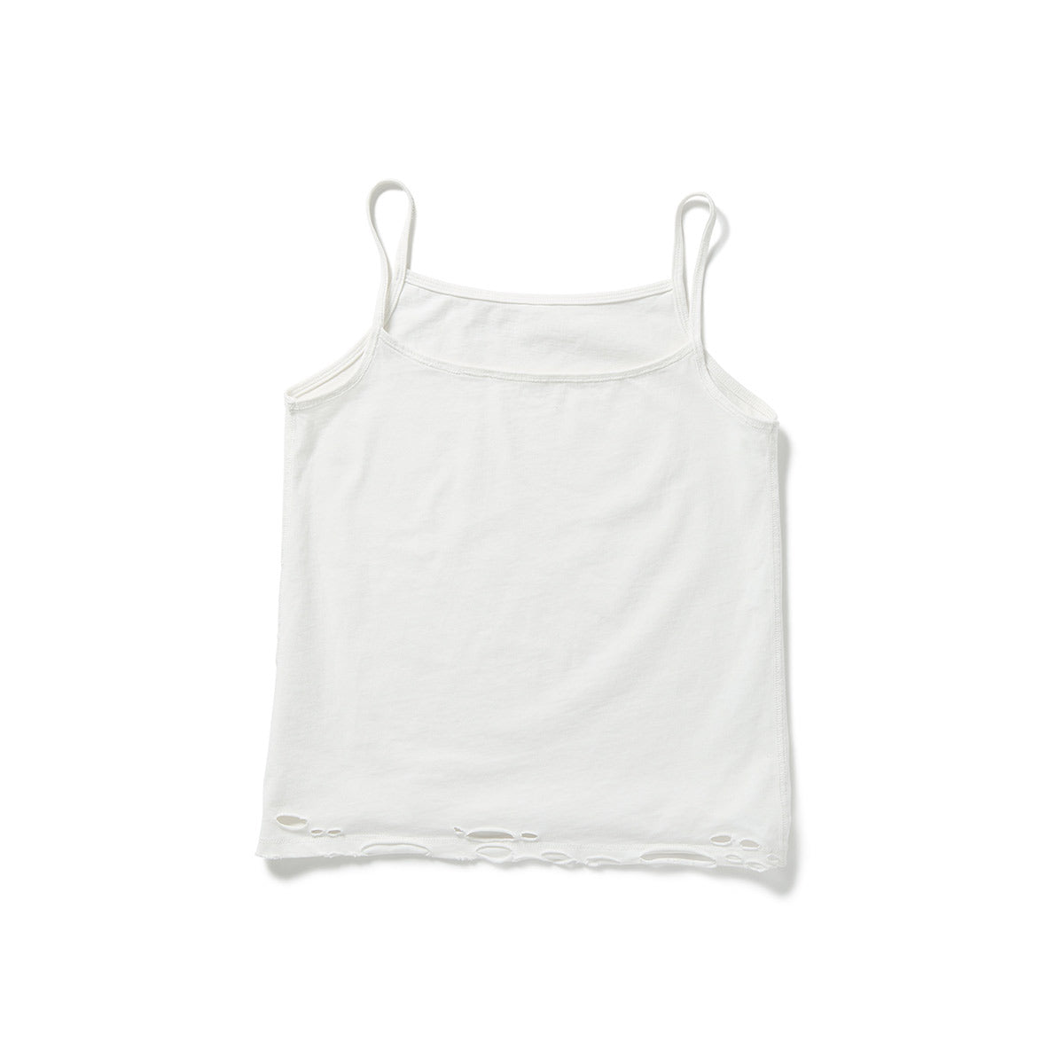 DISTRESS Regular Camisole / White