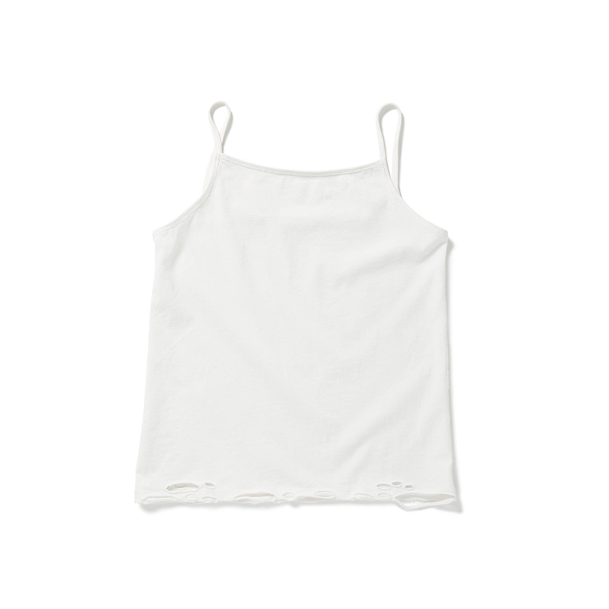 DISTRESS Regular Camisole / White