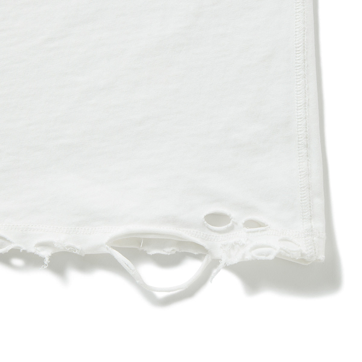 DISTRESS Regular Camisole / White – PERVERZE
