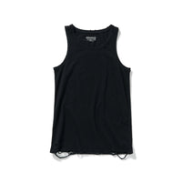 DISTRESS Regular Tank Top / Black