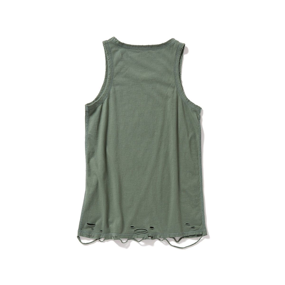 DISTRESS Regular Tank Top / Khaki