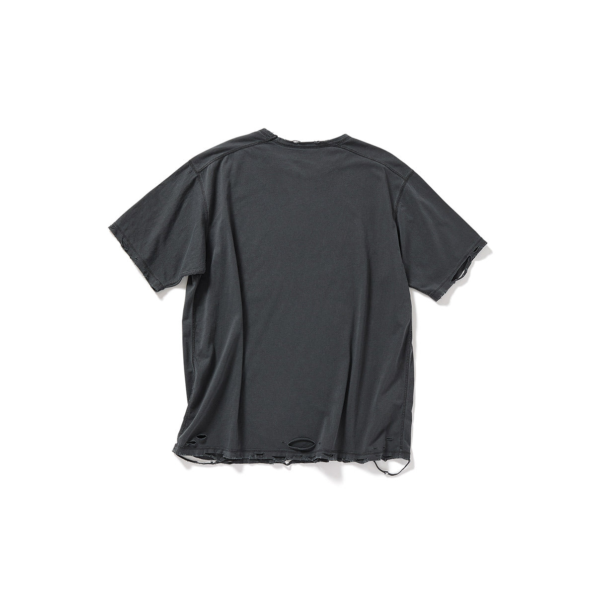 DISTRESS Regular T-Shirt / Gray