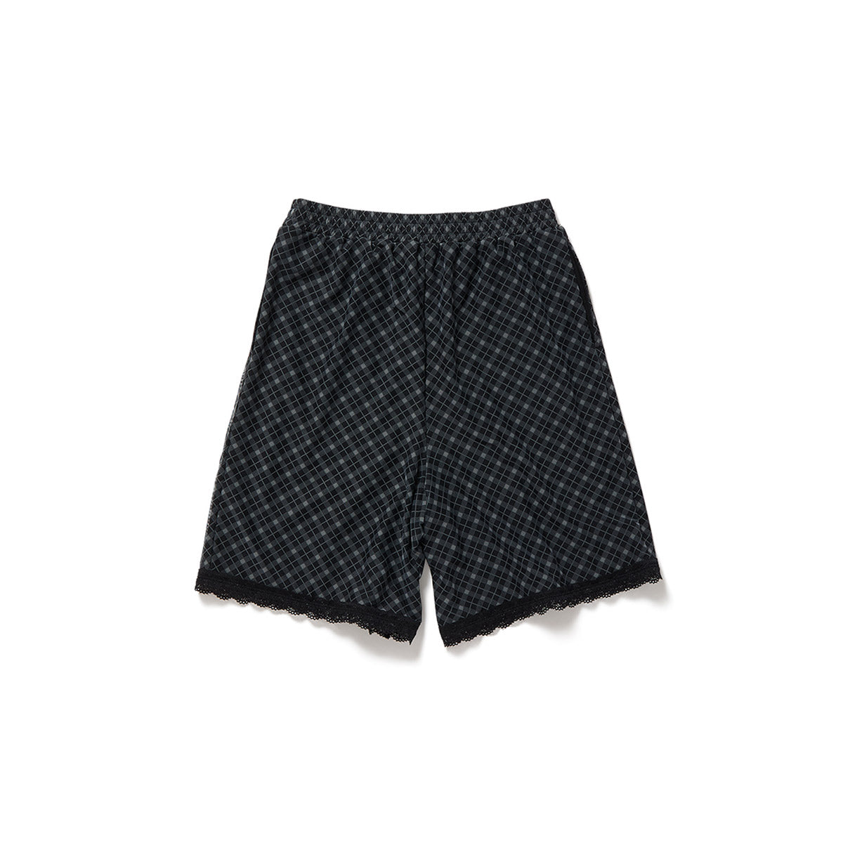 パンツ PERVERZE Lace-trim Loose Slip Shorts Lace-trim Loose Slip Shorts / Black – PERVERZE