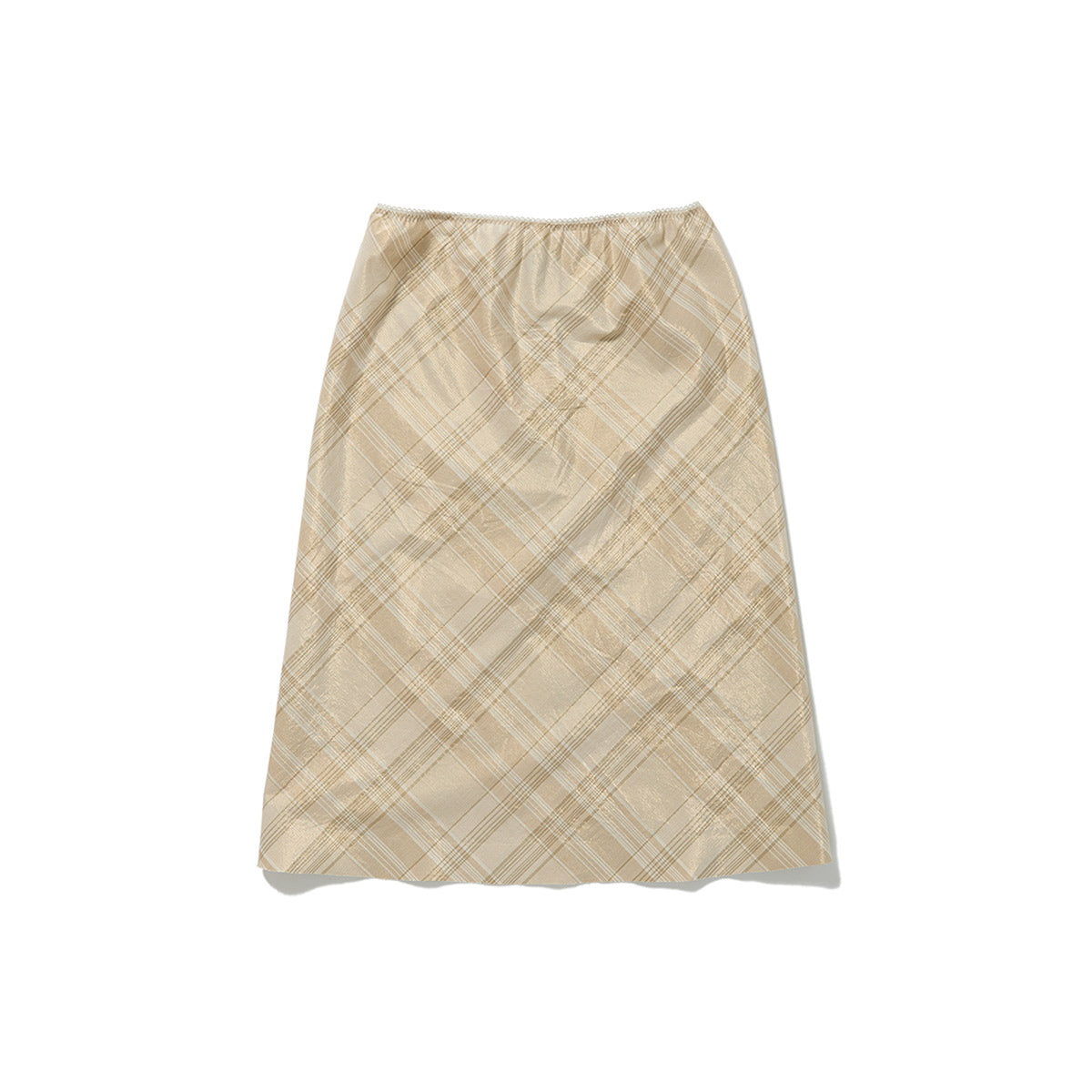 Vintage Fabric Petticoat / Gold